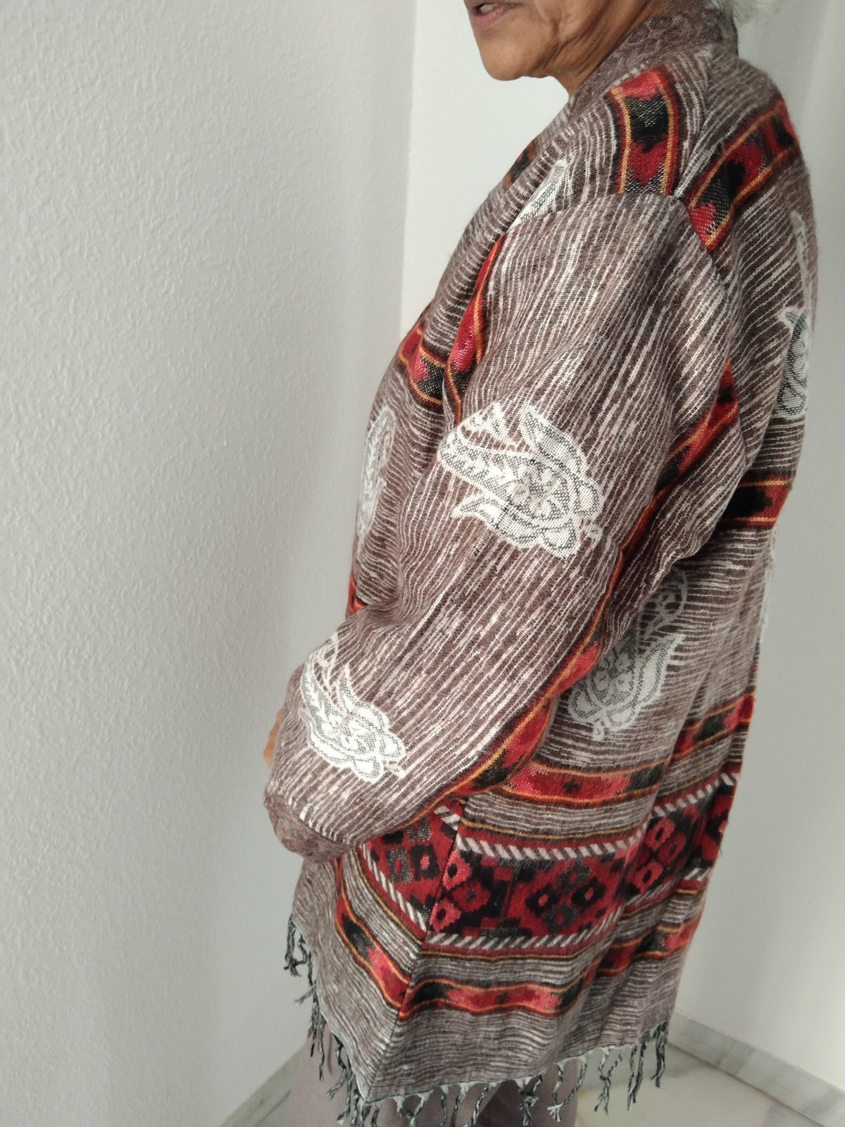 Winter wrap tunic,wool tunic, loungewear,spring jacket,gifts for her,boho tunic,wool tunic