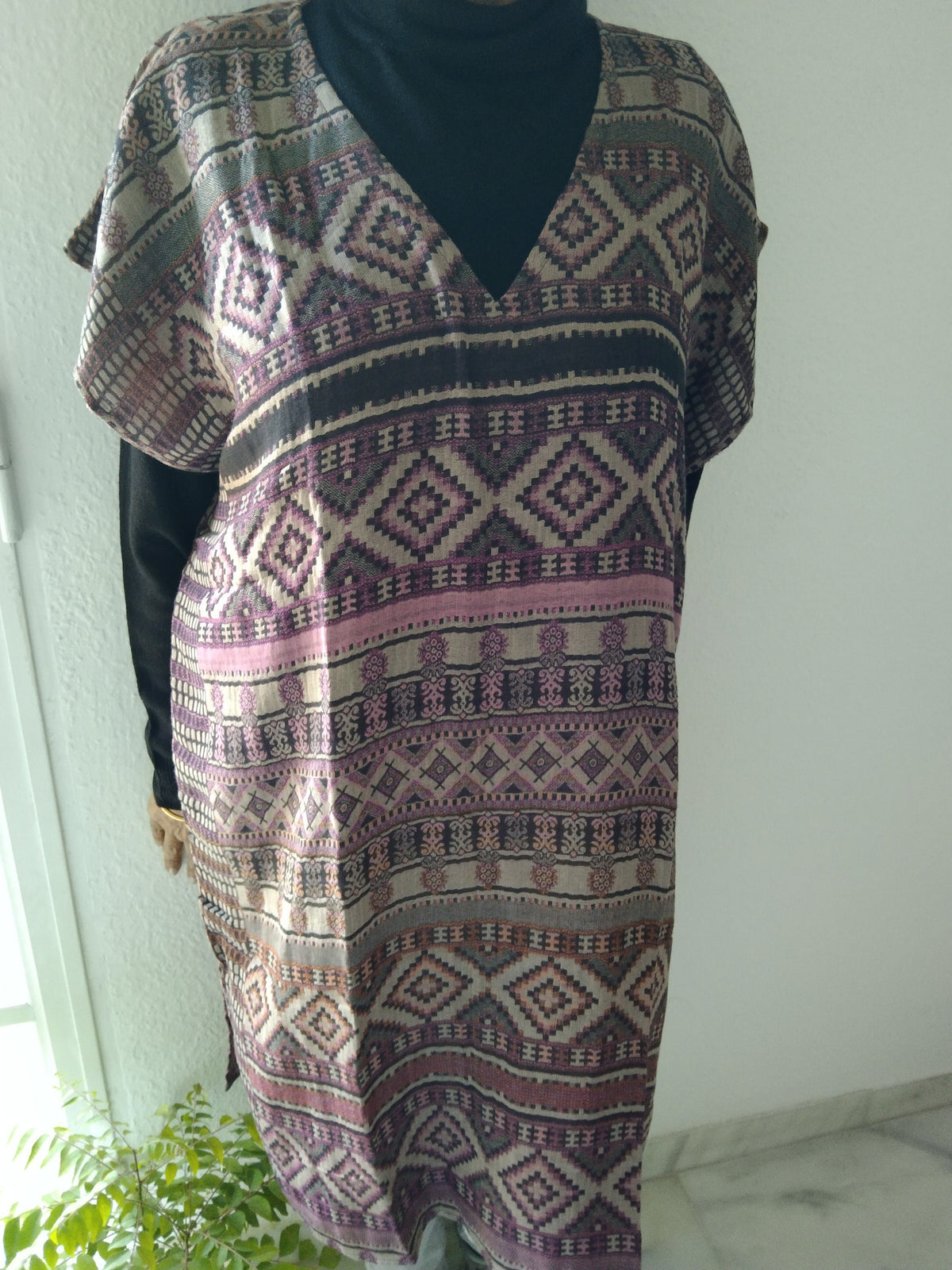 Wool kaftan,winter tunic,boho tunic,layering tunic, Christmas gift,gifts for her