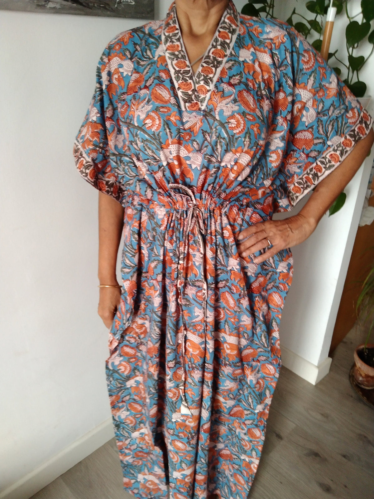 Cotton kaftan,caftan,gifts for her,boho dress,plus size dress,resort wear, loungewear,plus size dress