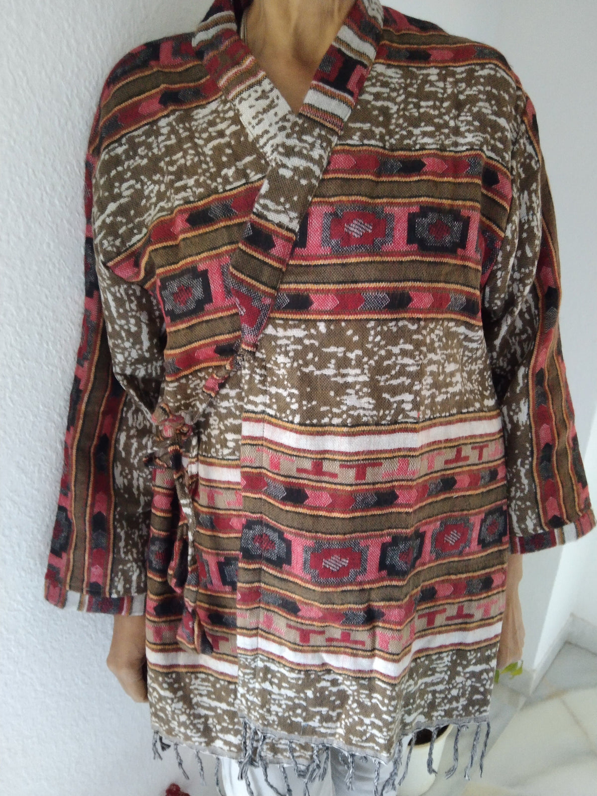 Unisex yak wool wrap, loungewear, wool tunic,wool jacket,gifts for her,boho jacket,winter tunic