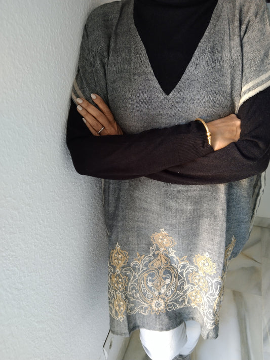 Wool layering tunic,wool tunic,gifts for her,boho tunic