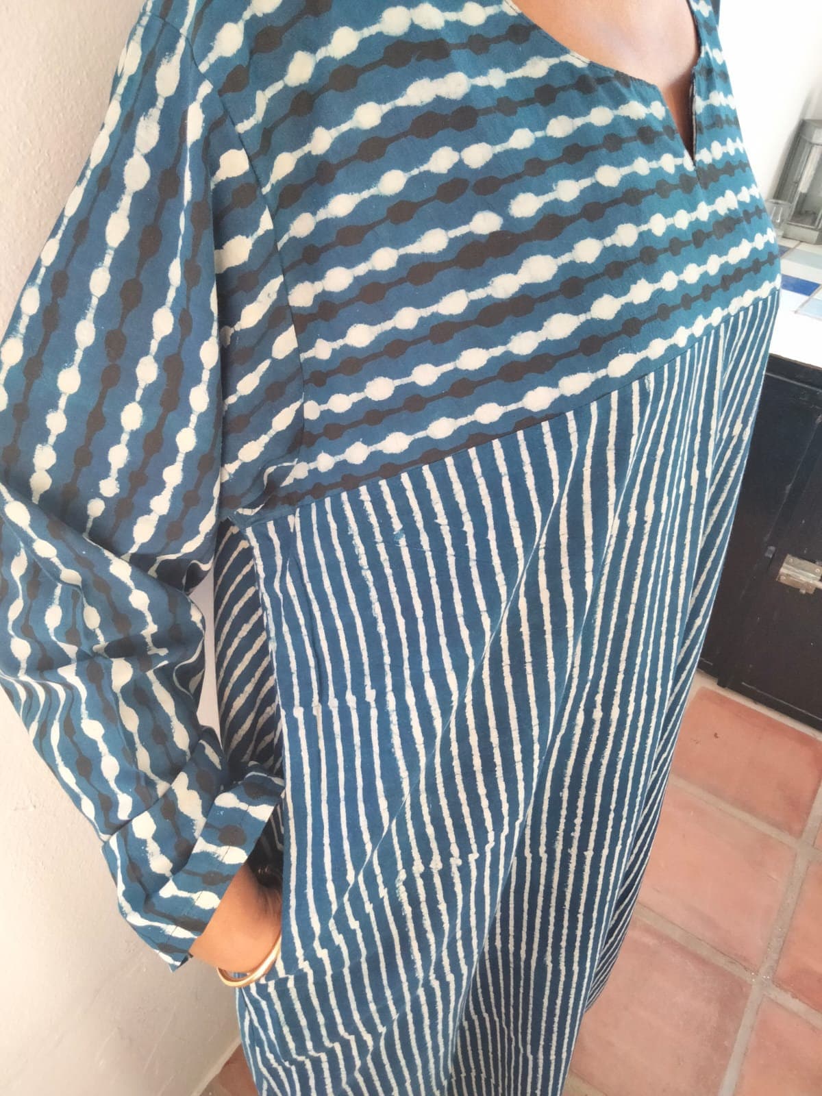 Indigo cotton kaftan,organic Cotton kaftan,caftan,cotton dress,boho dress,gifts for her,boho dress,a line kaftan,resort wear,loungewear