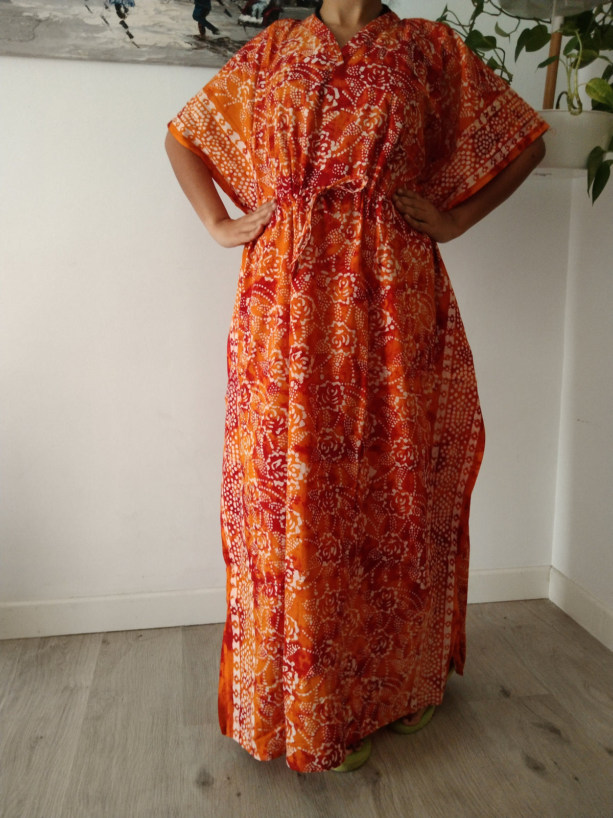 Tie-dye kaftan,caftan,gifts for her,resort wear,loungewear,sleepwear,boho dress