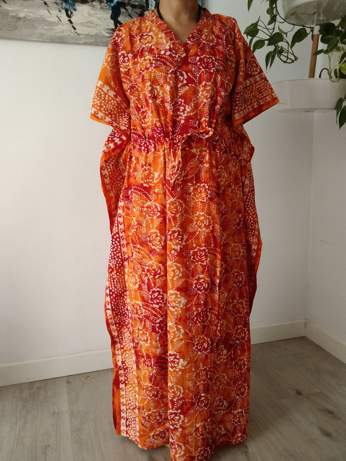 Tie-dye kaftan,caftan,gifts for her,resort wear,loungewear,sleepwear,boho dress