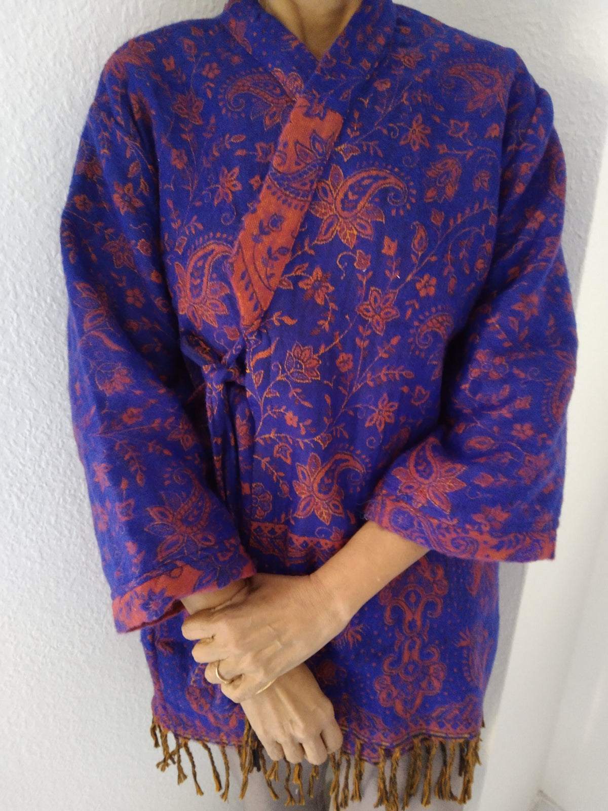 Unisex winter wool wrap, loungewear,wool tunic, loungewear, spring jacket