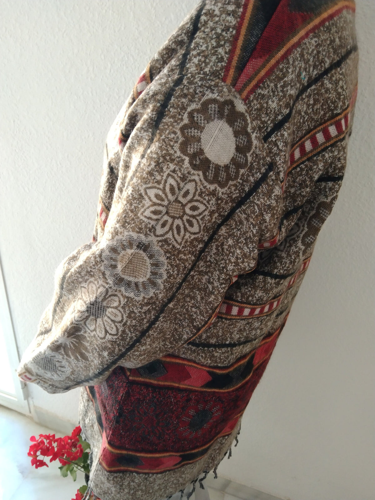 Unisex Wool wrap jacket, loungewear, resort wear,winter jacket ,wool wrap top,boho tunic,wool tunic,
