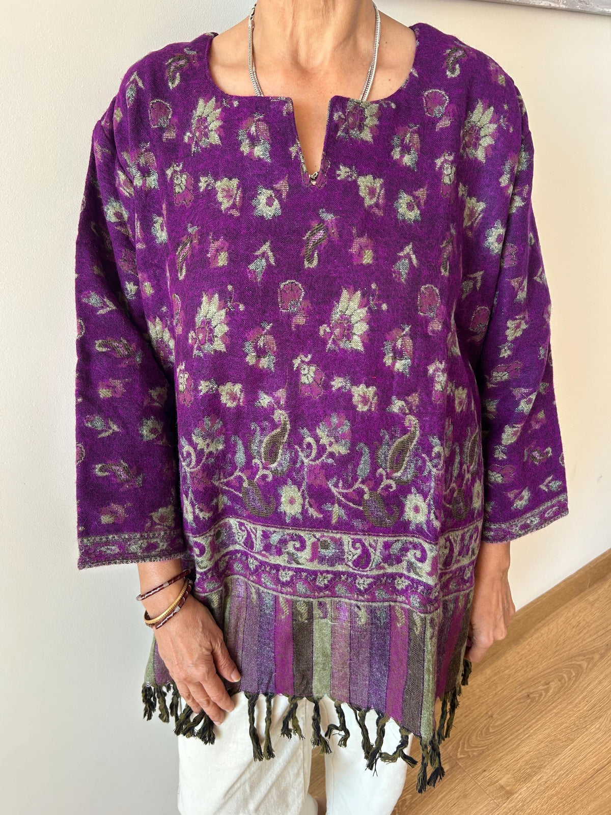 Yak wool tunic,winter tunic,wool kurti,gifts for her,Christmas gift,boho kurti,wool tunic,mom postpartum gift,mothers day gift,boho tunic