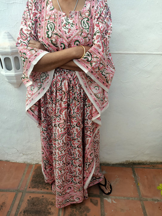 Cotton kaftan,caftan,gifts for her,resort wear, loungewear,sleepwear,plus size dress,cotton dress,beach wear,boho dress
