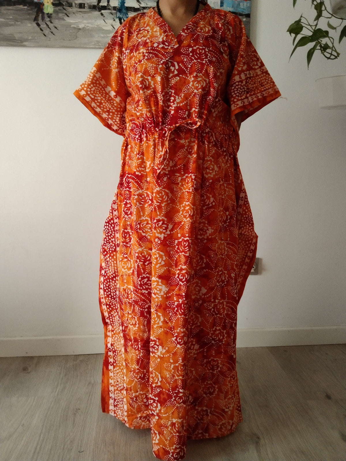Tie-dye kaftan,caftan,gifts for her,resort wear,loungewear,sleepwear,boho dress