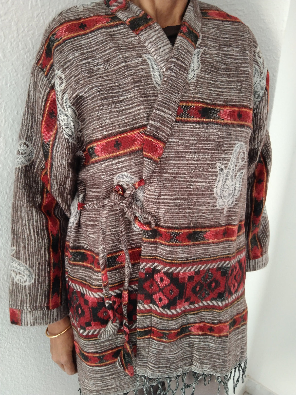 Winter wrap tunic,wool tunic, loungewear,spring jacket,gifts for her,boho tunic,wool tunic