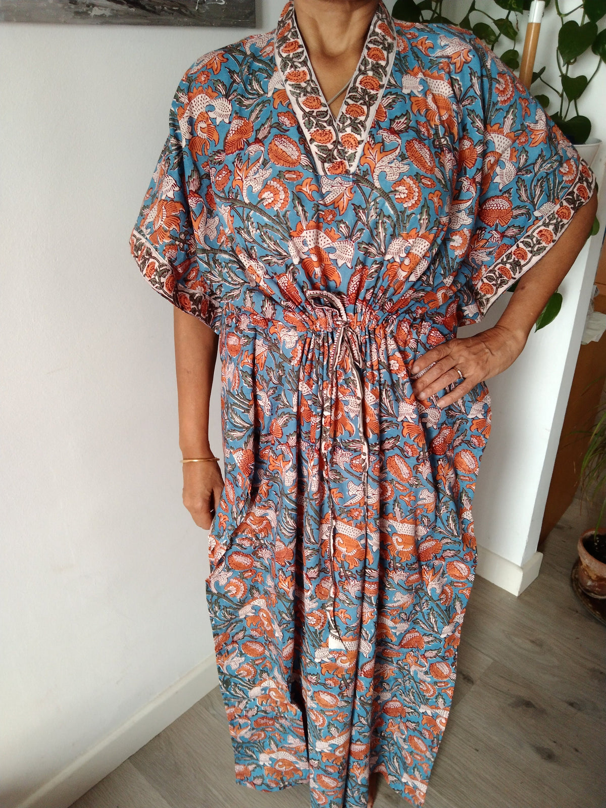Cotton kaftan,caftan,gifts for her,boho dress,plus size dress,resort wear, loungewear,plus size dress
