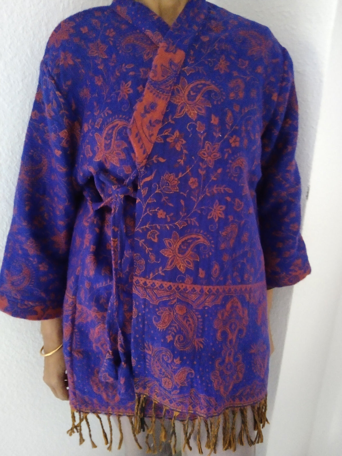 Unisex winter wool wrap, loungewear,wool tunic, loungewear, spring jacket