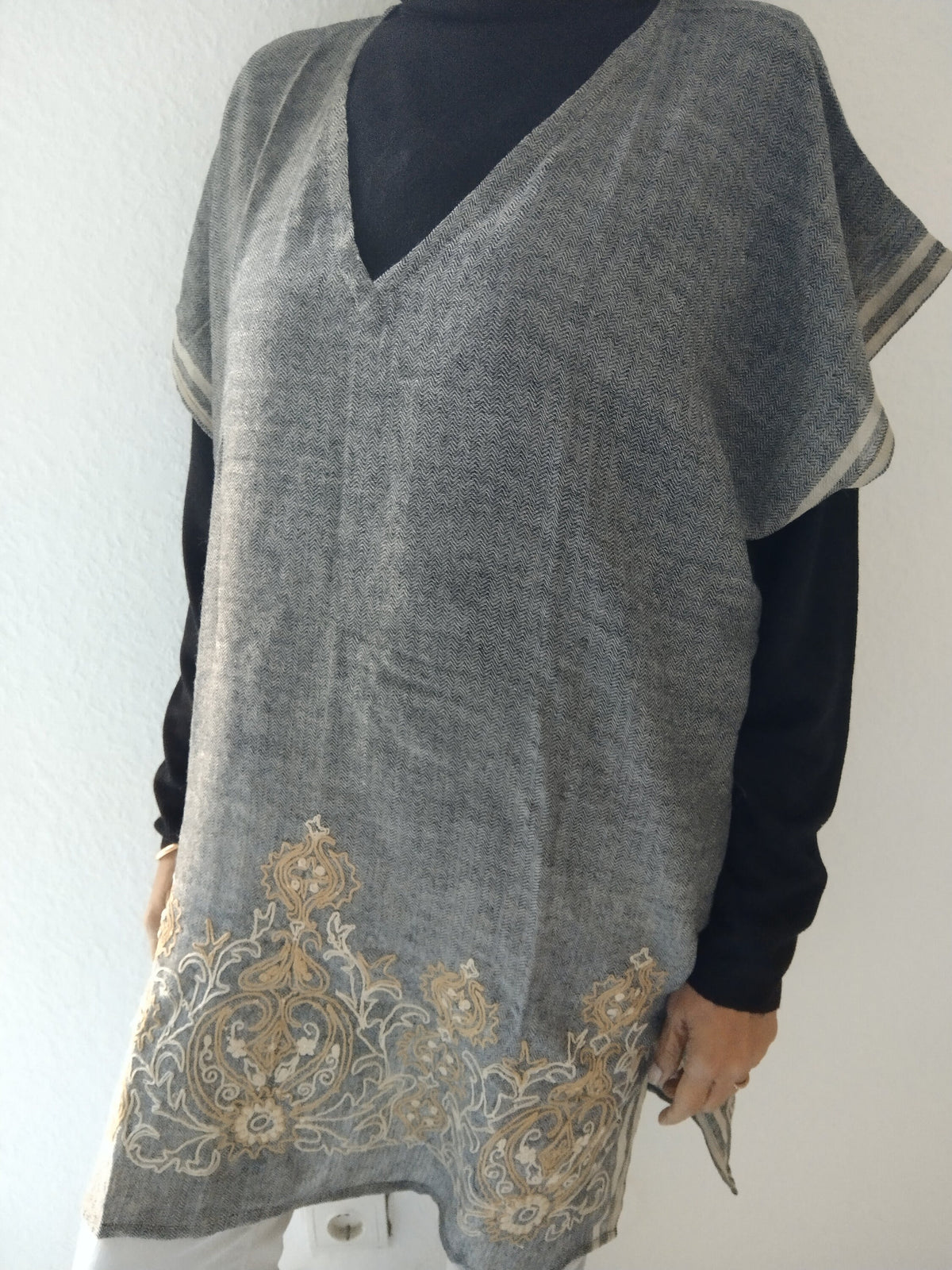Wool layering tunic,wool tunic,gifts for her,boho tunic