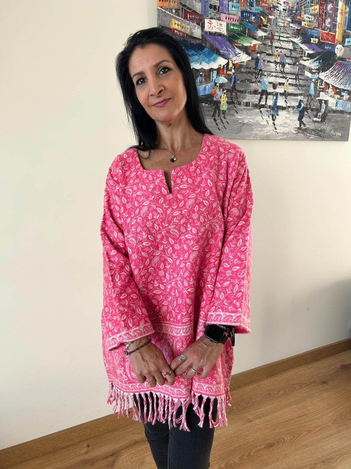 Winter wool tunic,wool kurti,gifts for her,boho kurti,winter tunic, Christmas gift, mom postpartum gift,loungewear,boho kurti