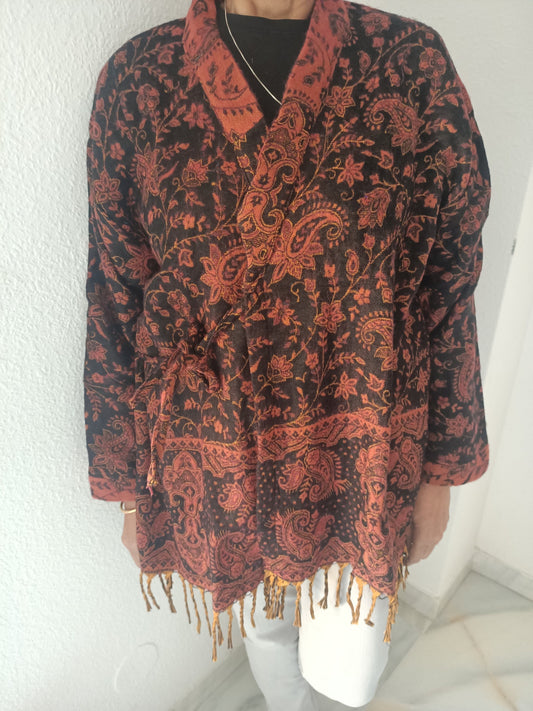 Winter wrap tunic,gifts for her,wool tunic,boho tunic,