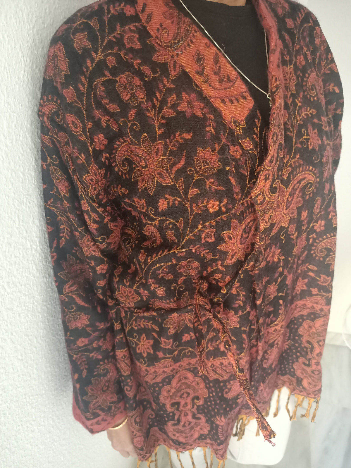 Winter wrap tunic,gifts for her,wool tunic,boho tunic,