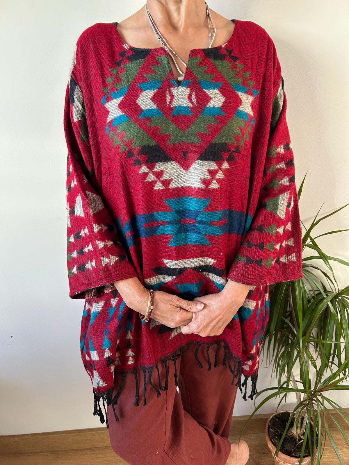 Yak wool,Winter tunic,wool kurti,gifts for her, Christmas gift,boho wool tunic,mom postpartum gift,
