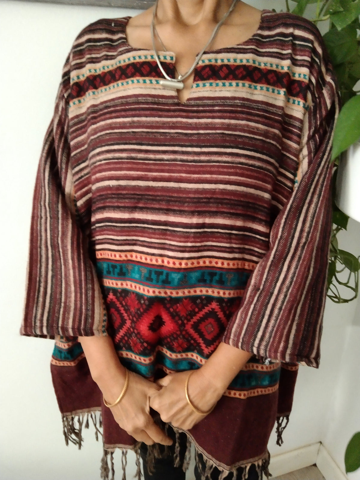 Wool tunic,winter kurti,gifts for her,resort wear,loungewear,boho kurti,gifts for her,Christmas gift